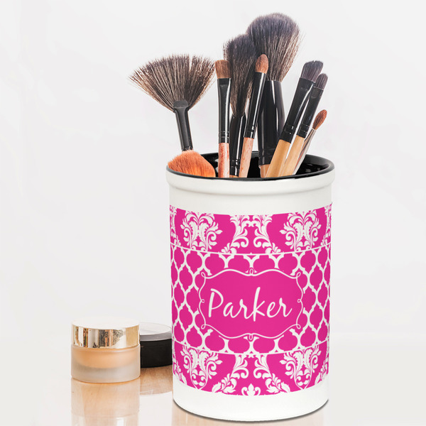 Moroccan & Damask Pencil Holder - LIFESTYLE makeup