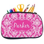 Moroccan & Damask Neoprene Pencil Case - Medium w/ Name or Text