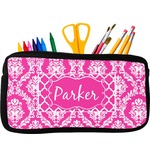 Moroccan & Damask Neoprene Pencil Case (Personalized)