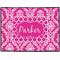 Moroccan & Damask Personalized Door Mat - 24x18 (APPROVAL)