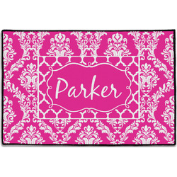 Moroccan & Damask Door Mat - 36"x24" (Personalized)