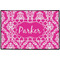 Moroccan & Damask Personalized Door Mat - 36x24 (APPROVAL)