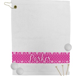Moroccan & Damask Golf Bag Towel (Personalized)