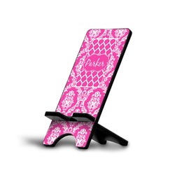 Moroccan & Damask Cell Phone Stand (Small) (Personalized)