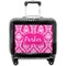 Moroccan & Damask Pilot Bag Luggage with Wheels