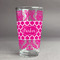 Moroccan & Damask Pint Glass - Full Fill w Transparency - Front/Main
