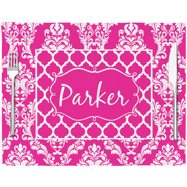 Moroccan & Damask Placemat with Props