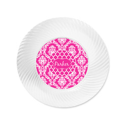Moroccan & Damask Plastic Party Appetizer & Dessert Plates - 6" (Personalized)
