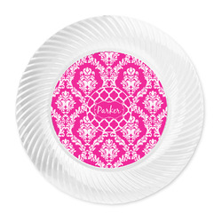 Moroccan & Damask Plastic Party Dinner Plates - 10" (Personalized)