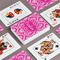 Moroccan & Damask Playing Cards - Front & Back View