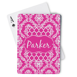 Moroccan & Damask Playing Cards (Personalized)
