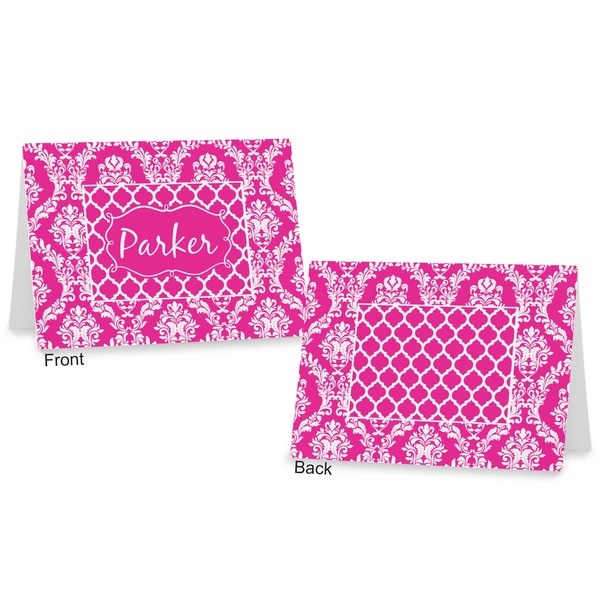 Moroccan & Damask Postcard - Front and Back