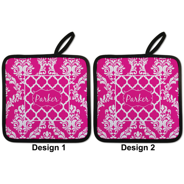 Moroccan & Damask Pot Holders - Set of 2 APPROVAL