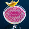 Moroccan & Damask Printed Drink Topper - XLarge - In Context