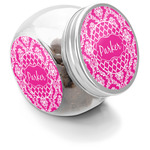 Moroccan & Damask Puppy Treat Jar (Personalized)