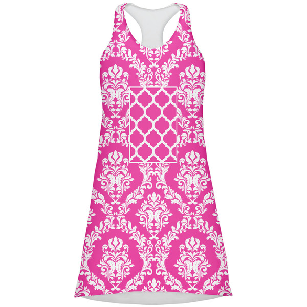 Custom Moroccan & Damask Racerback Dress - Small