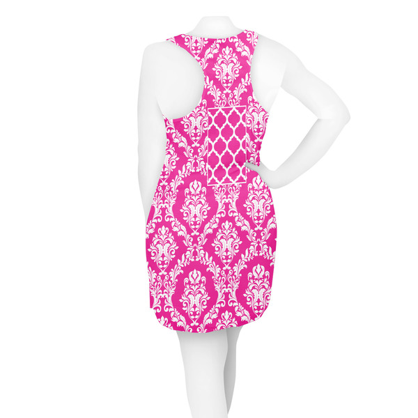 Moroccan & Damask Racerback Dress - On Model - Back