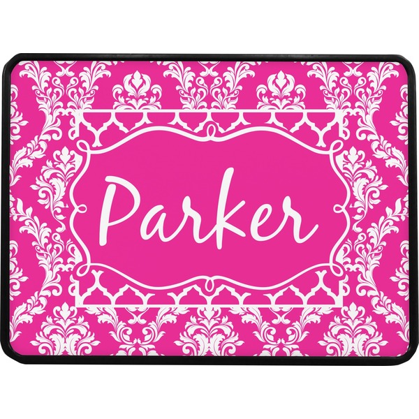 Moroccan & Damask Rectangular Car Hitch Cover w/ FRP Insert (Select Size)