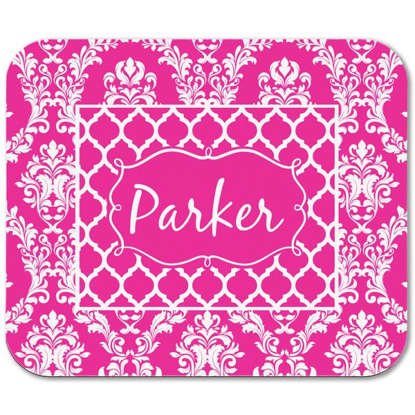 Moroccan & Damask Rectangular Mouse Pad - APPROVAL