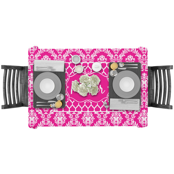 Moroccan & Damask Rectangular Tablecloths - LIFESTYLE