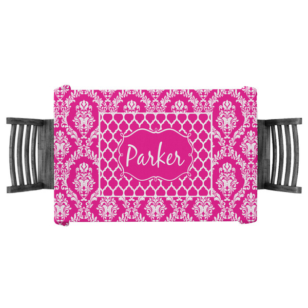 Custom Moroccan & Damask Tablecloth - 58"x58" (Personalized)