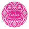 Moroccan & Damask Round Paper Coaster - Approval