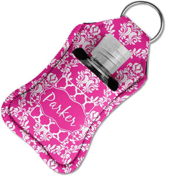 Moroccan & Damask Sanitizer Holder Keychain - Small in Case