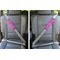 Moroccan & Damask Seat Belt Covers (Set of 2 - In the Car)