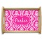 Moroccan & Damask Natural Wooden Tray - Small (Personalized)