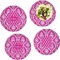 Moroccan & Damask Set of Lunch / Dinner Plates