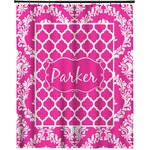 Moroccan & Damask Extra Long Shower Curtain - 70"x84" (Personalized)