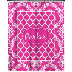 Moroccan & Damask Extra Long Shower Curtain - 70"x84" (Personalized)