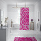 Moroccan & Damask Shower Curtain - Custom Size