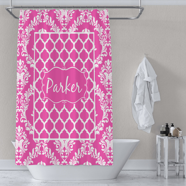 Moroccan & Damask Shower Curtain Lifestyle