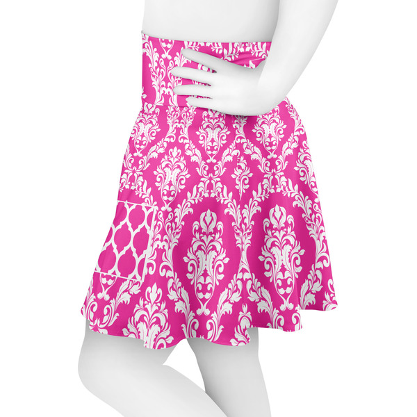 Moroccan & Damask Skater Skirt - Side
