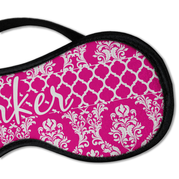 Moroccan & Damask Sleeping Eye Mask - DETAIL Large