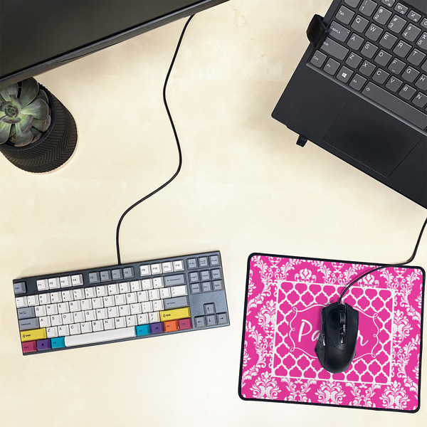 Moroccan & Damask Small Gaming Mats - LIFESTYLE