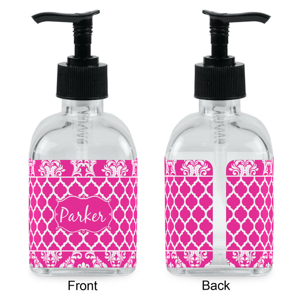 Moroccan & Damask Glass Soap/Lotion Dispenser - Approval