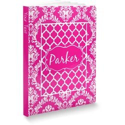 Moroccan & Damask Softbound Notebook - 7.25" x 10" (Personalized)