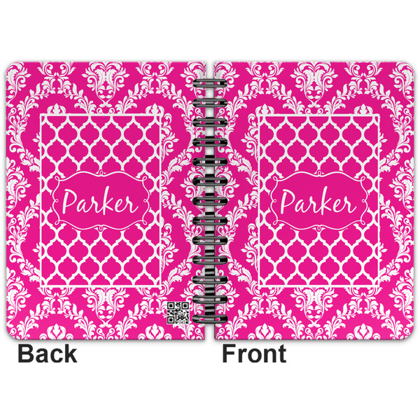 Moroccan & Damask Spiral Journal 5 x 7 - Apvl