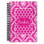 Moroccan & Damask Spiral Notebook (Personalized)