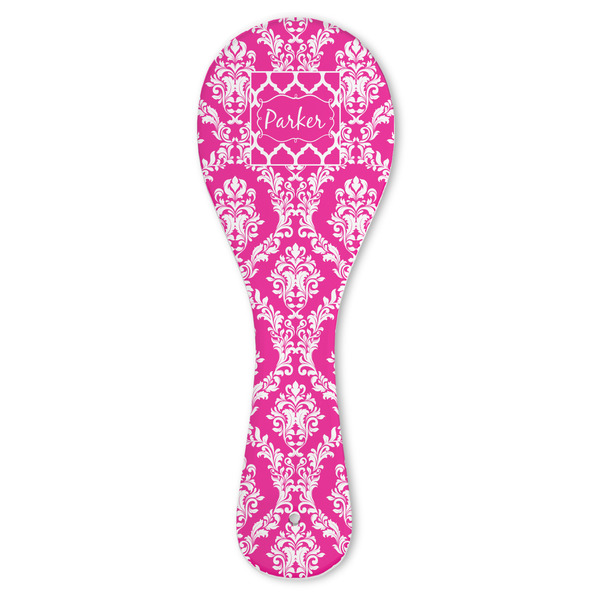 Custom Moroccan & Damask Ceramic Spoon Rest (Personalized)