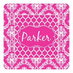Moroccan & Damask Square Decal - Large (Personalized)