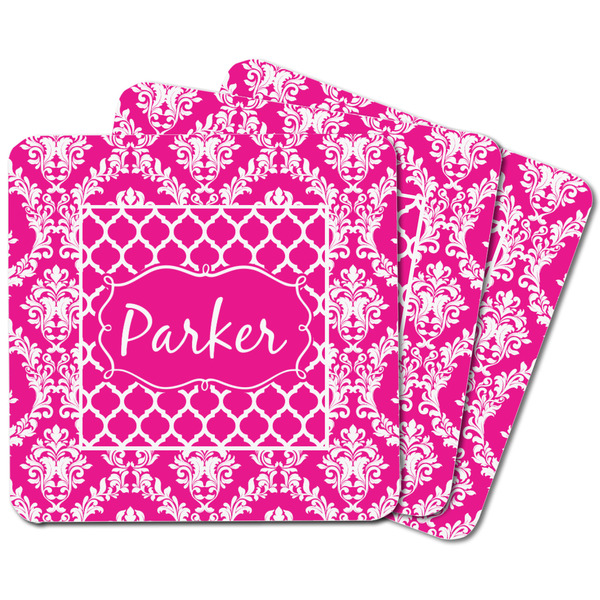 Moroccan & Damask Square Fridge Magnet - MAIN