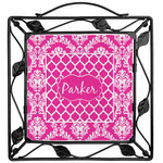 Moroccan & Damask Square Trivet (Personalized)