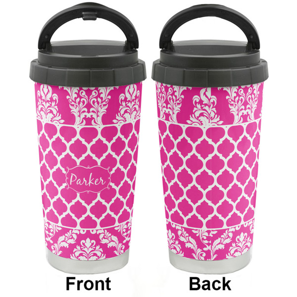 Moroccan & Damask Stainless Steel Travel Cup - Apvl