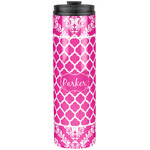 Moroccan & Damask Stainless Steel Skinny Tumbler - 20 oz (Personalized)
