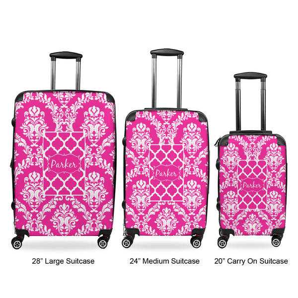 Moroccan & Damask Suitcase Set 1 - APPROVAL