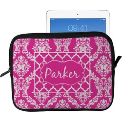 Moroccan & Damask Tablet Case / Sleeve - Large (Personalized)