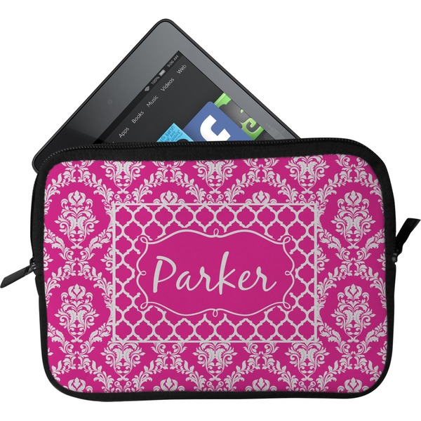 Custom Moroccan & Damask Tablet Case / Sleeve - Small (Personalized)